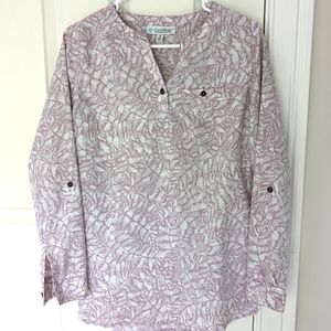 Coolibar roll tab sleeve tunic popover, XS, upf50+